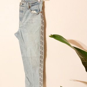 Levi 501’s ankle length